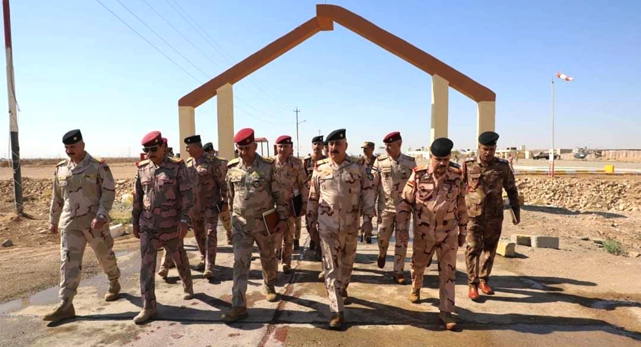 Iraqi military delegation arrives in Sinjar