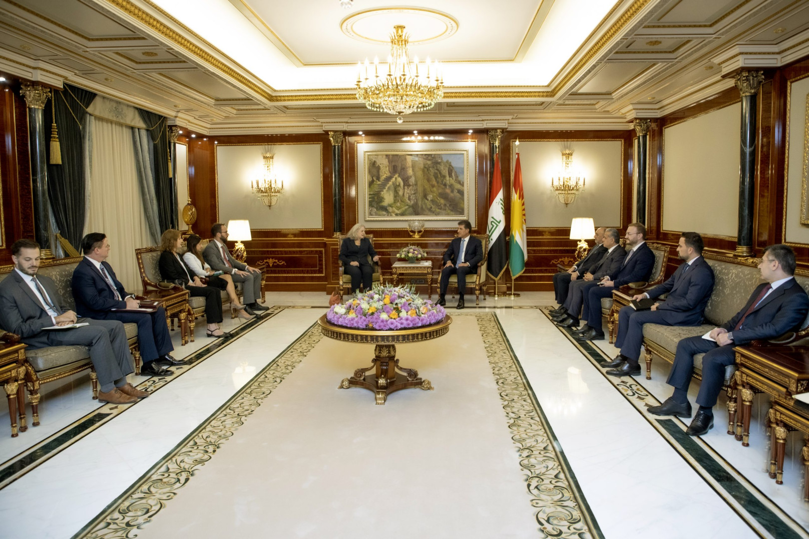 President Barzani, Ambassador Romanowski convene to address persistent disagreements