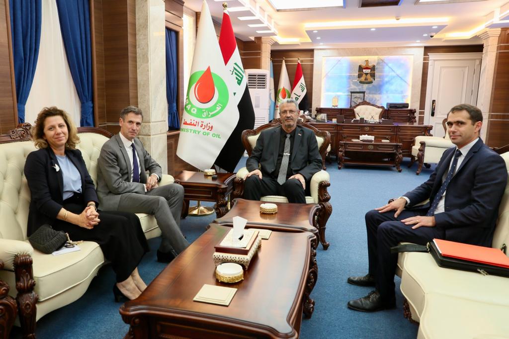 High-Level meeting between Iraqi Deputy Prime Minister and Total Energies delegation to discuss multi-billion dollar energy projects
