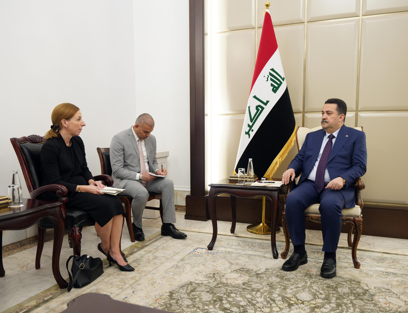 Al-Sudani commends banking sector reforms in meeting with U.S. official