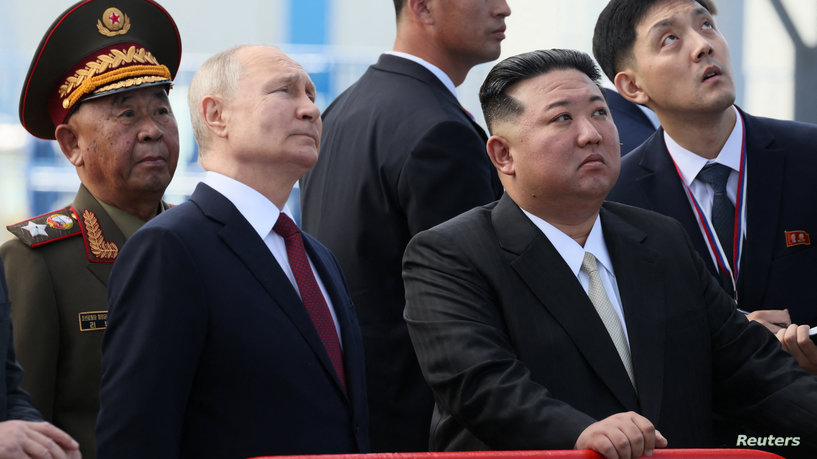 بوتين يتعهد بمساعدة كوريا الشمالية ببناء أقمار اصطناعية ويفتح باب النقاشات مع كيم