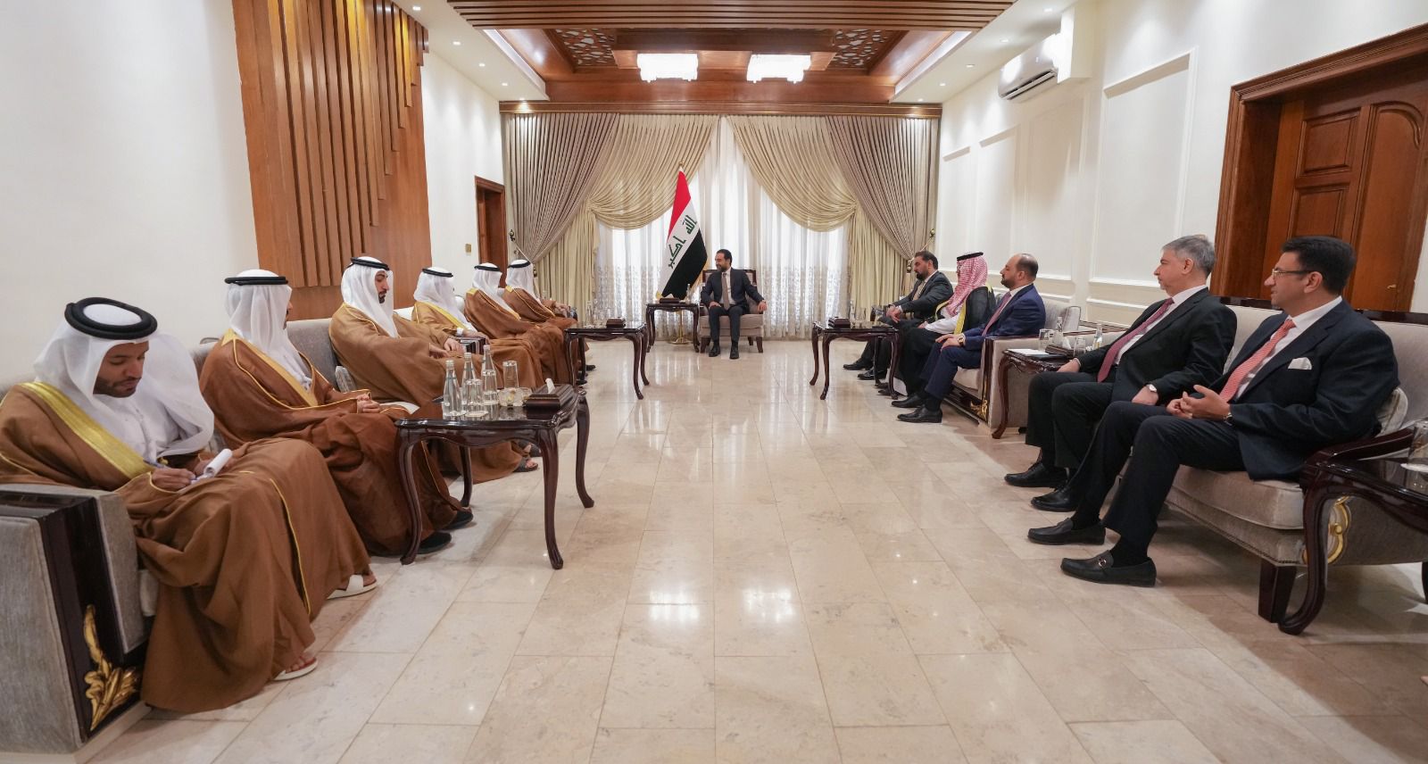 Iraqi Parliament Speaker and UAE minister discuss strengthening cooperation