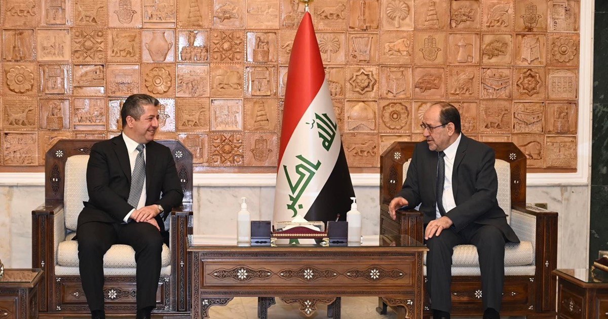 Kurdistan delegation meets with Khazali and Al-Maliki announces support