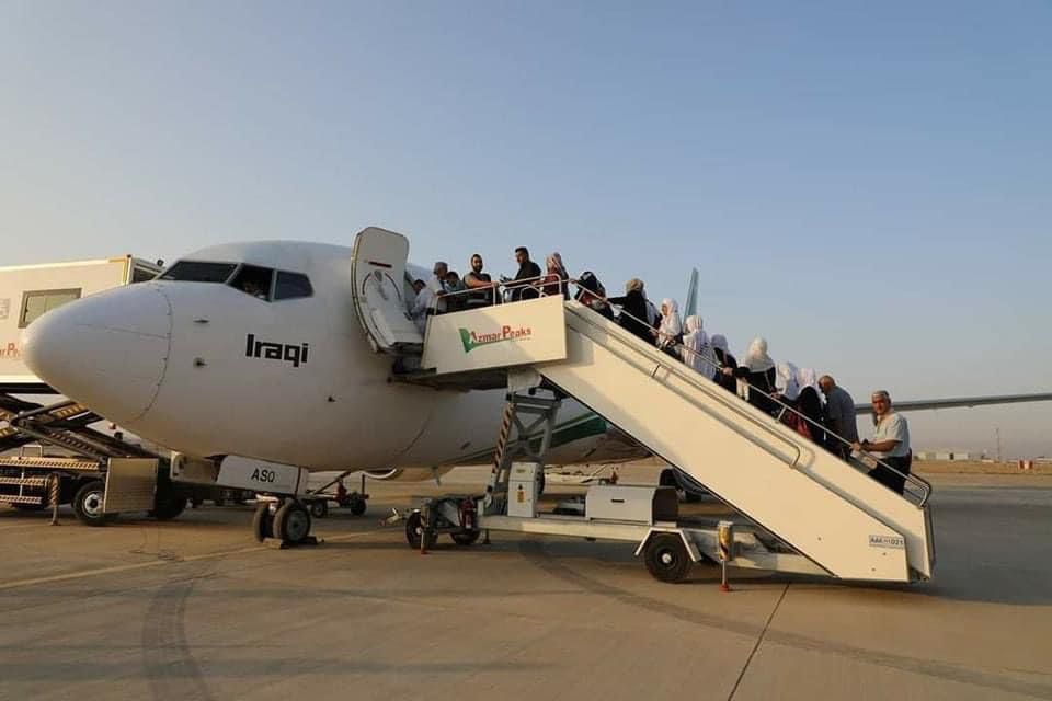 وفاة امرأة كوردية يتسبب بهبوط اضطراري لطائرة في بغداد