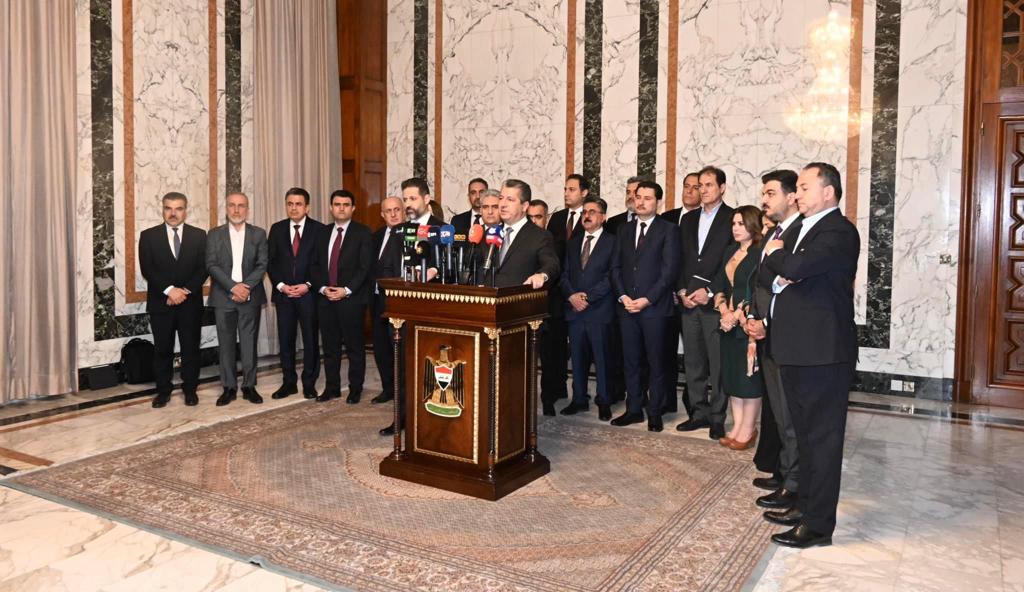 Masrour Barzani announces the submission of two proposals to Baghdad regarding Kurdistan’s dues and raises hope for the Council of Ministers session