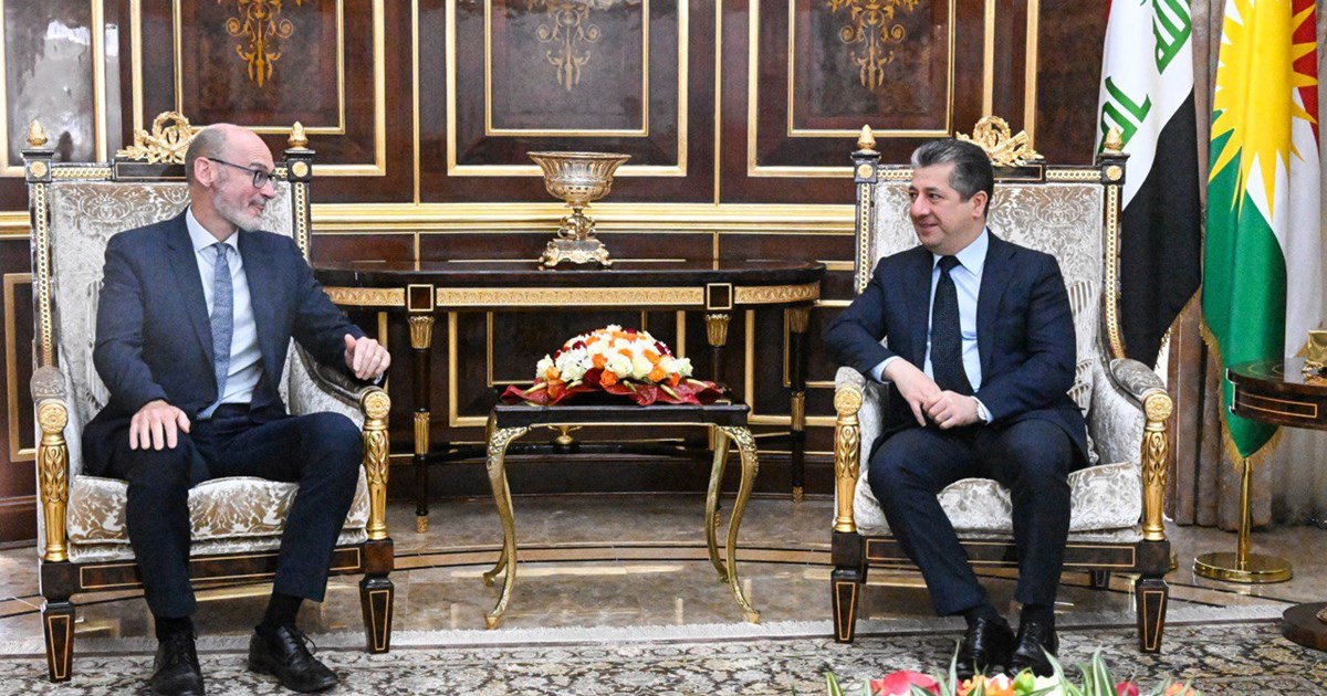 Kurdistan's PM hosts UK ambassador for talks on Baghdad-Erbil disputes