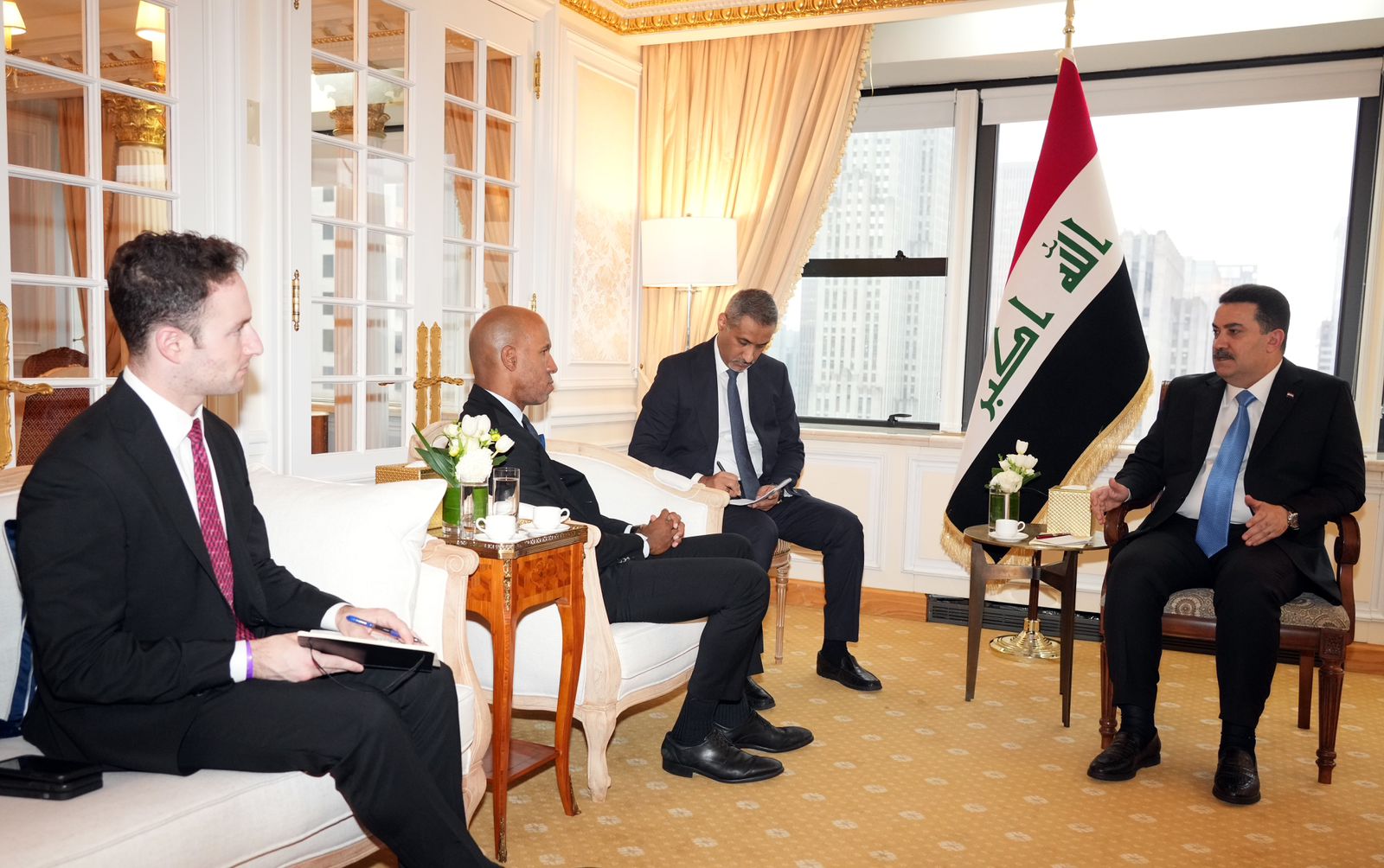 Iraqi PM meets U.S. Treasury Under Secretary, discusses economic reforms
