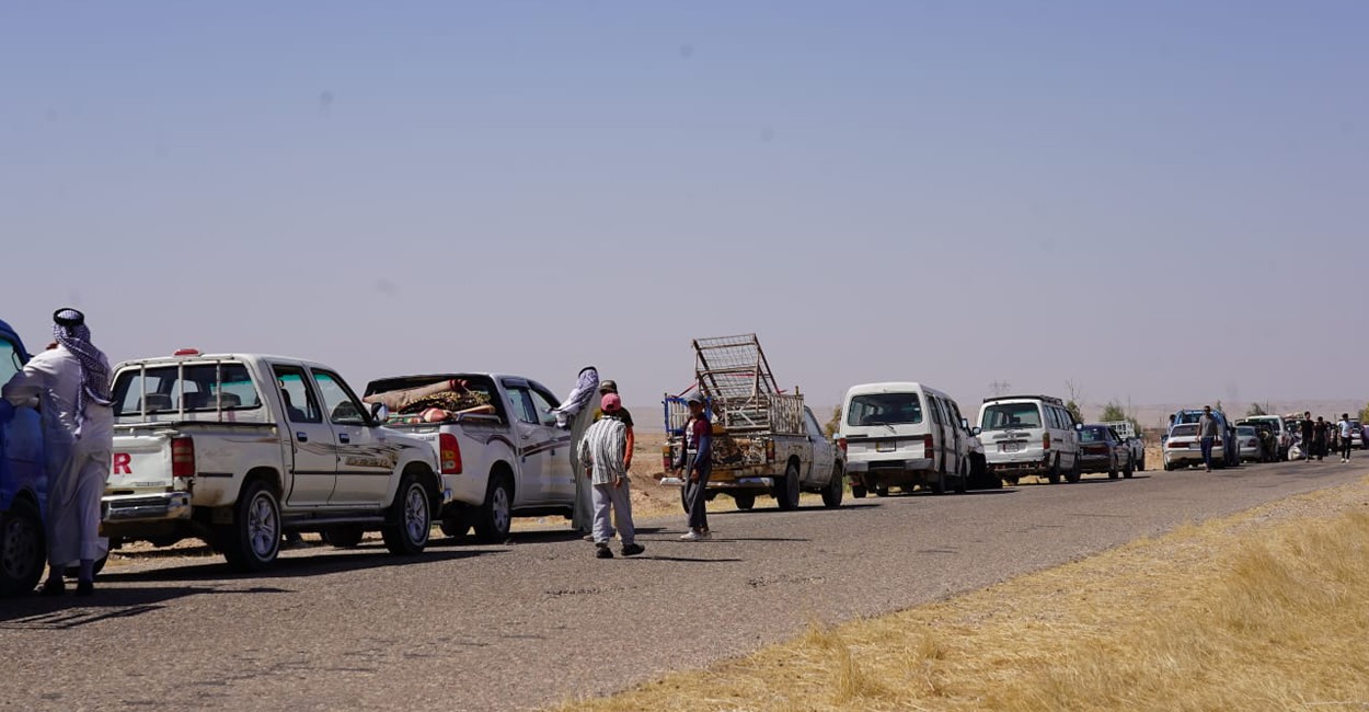 More displaced families return to Saadia, Diyala
