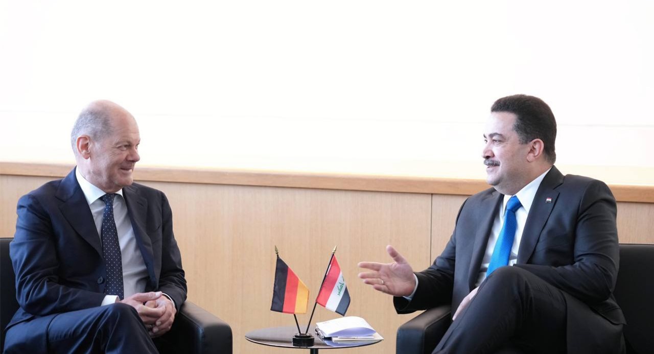 شولتز يؤكد للسوداني استعداده لنقل الخبرة الألمانية في مجال الطاقة للعراق
