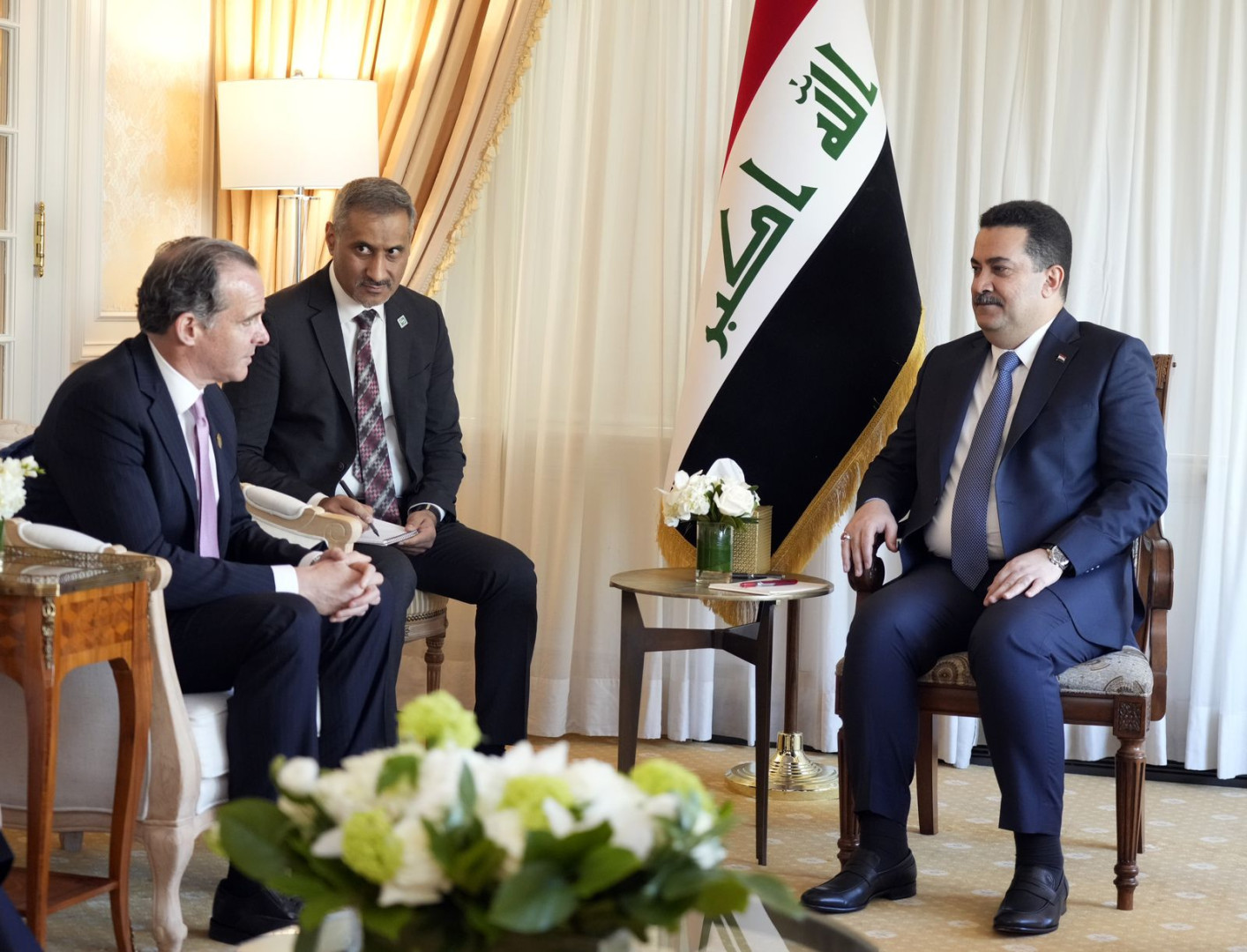 Al-Sudani, U.S. Envoy McGurk discuss investment opportunities