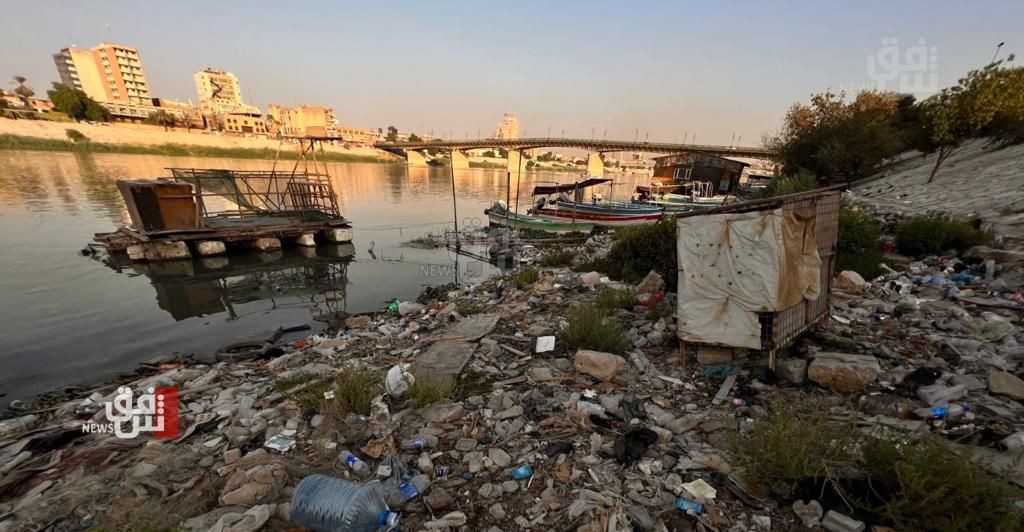 موت على ضفاف دجلة بغداد (صور)