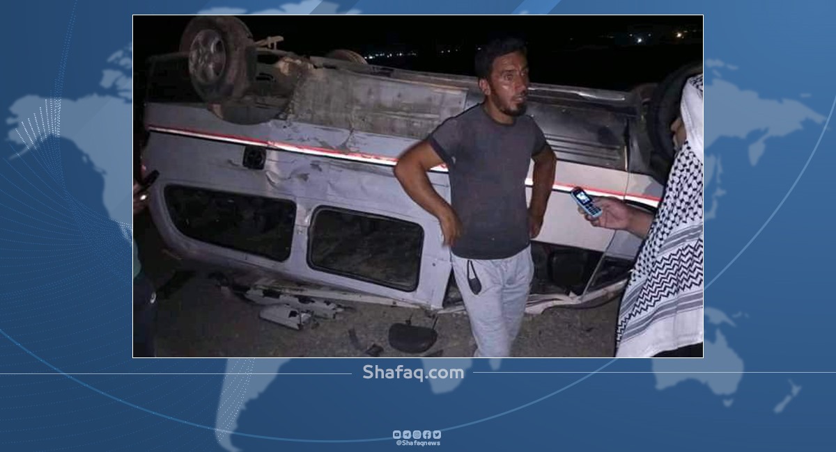 مصرع واصابة 8 مدنيين بحادثي سير في ديالى وصلاح الدين