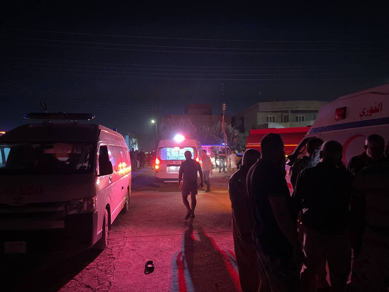 مصرع واصابة العشرات بحريق داخل قاعة للأعراس شرق الموصل وبغداد وأربيل تستنفران