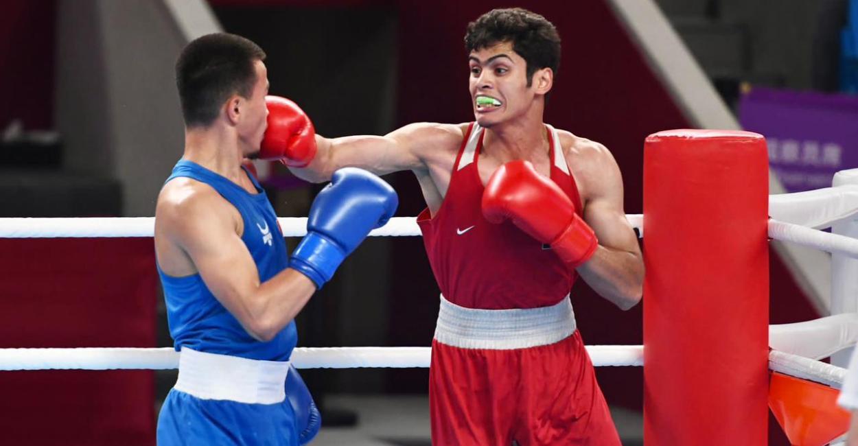 ملاكم عراقي يضمن احد الاوسمة الآسيوية ويتأهل الى أولمبياد باريس