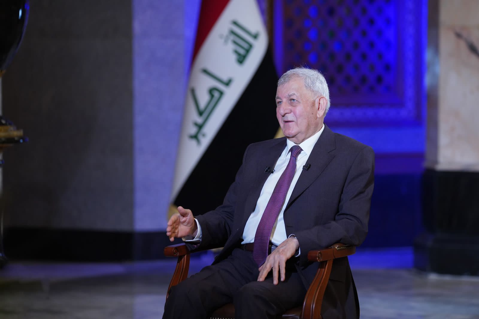The Iraqi President draws the form of the relationship with America, Iran and Saudi Arabia and presents his proposals for the problems of Baghdad, Erbil and Kirkuk