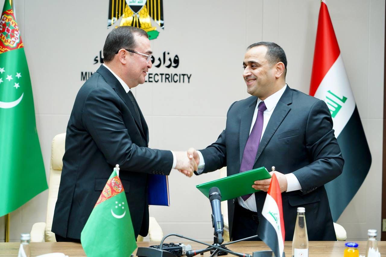 العراق يوقع مذكرة تفاهم لاستيراد الغاز من تركمانستان