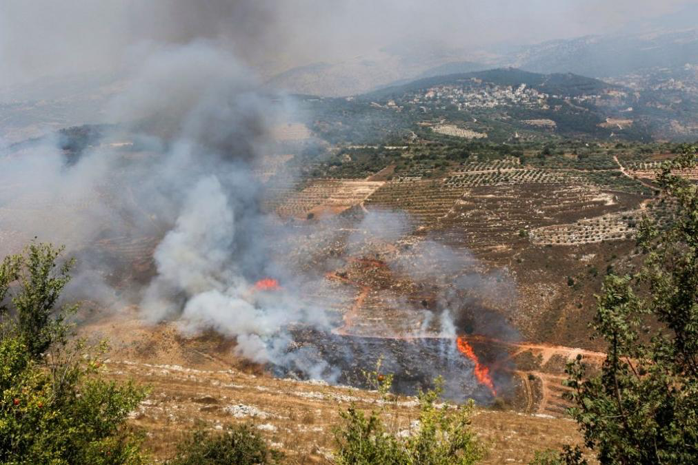 تجدد القصف من لبنان باتجاه اسرائيل