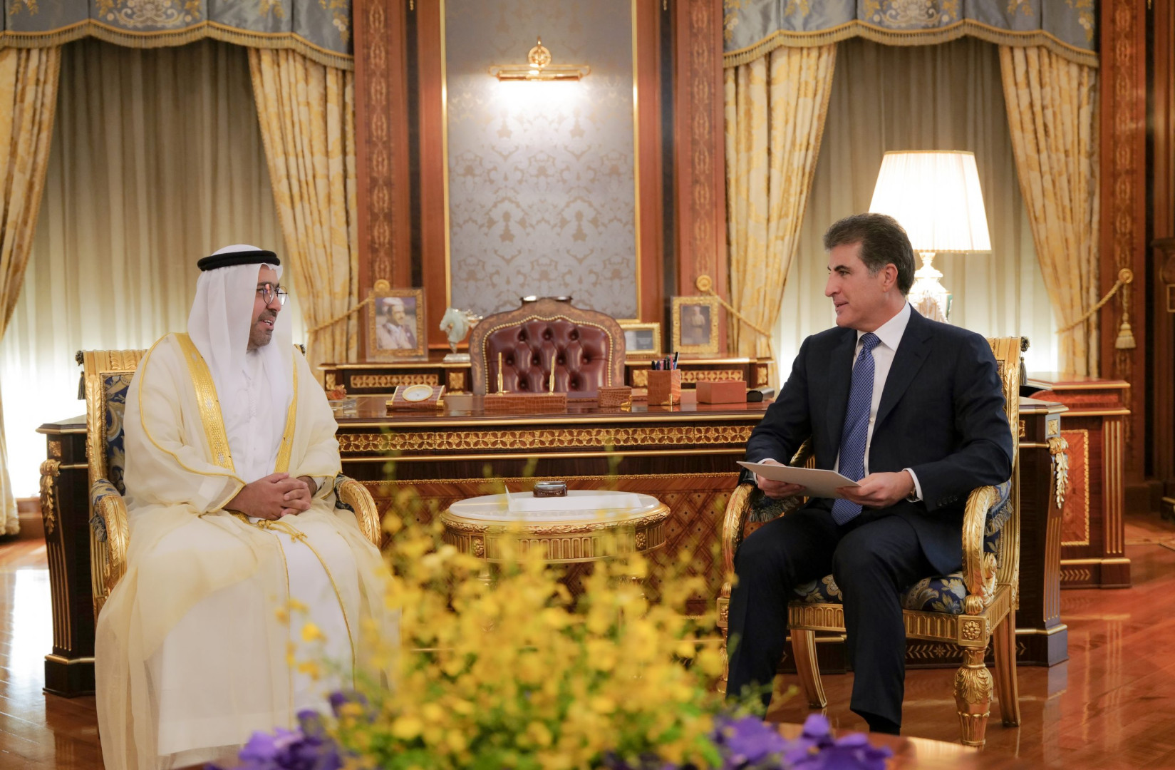 President Barzani receives invitation to COP28 in UAE