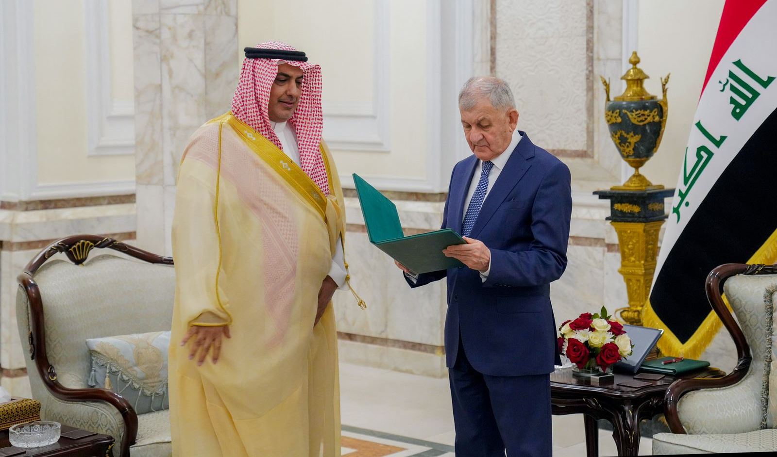 Saudi King expresses commitment to stronger ties with Iraq in letter to Iraqi President