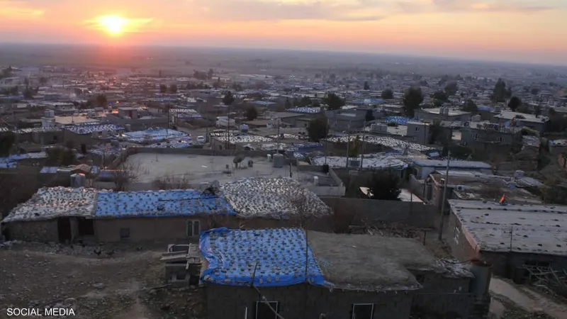 Turkish drone strikes Makhmour Camp near Erbil
