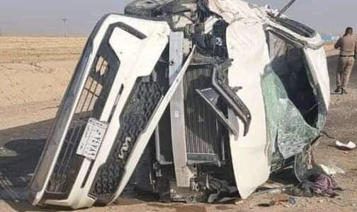 اصابة 6 أشخاص بحادثي سير في صلاح الدين