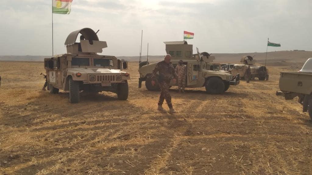 Peshmerga, Federal troops conduct sweep in collaboration