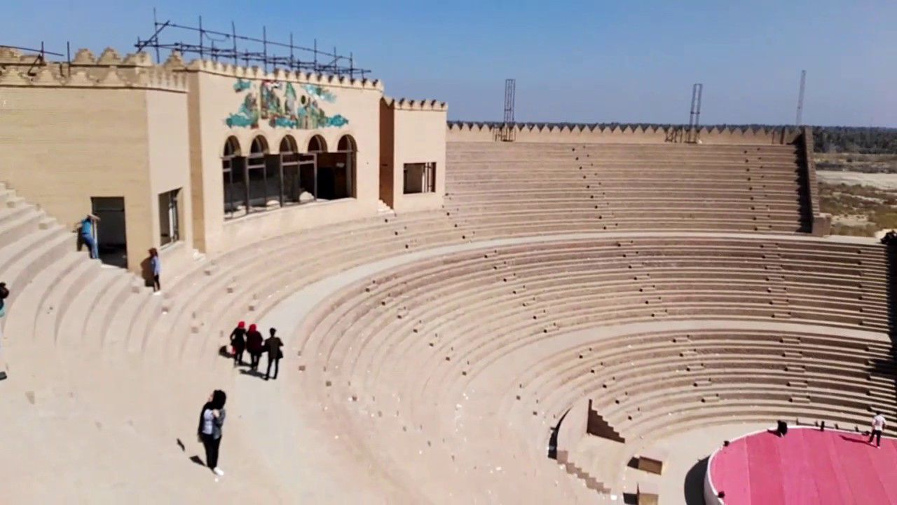 مسرح بابل الأثري يحتضن بطولة السوبر للكيك بوكسنغ لاول مرة بتاريخ الرياضات العراقية
