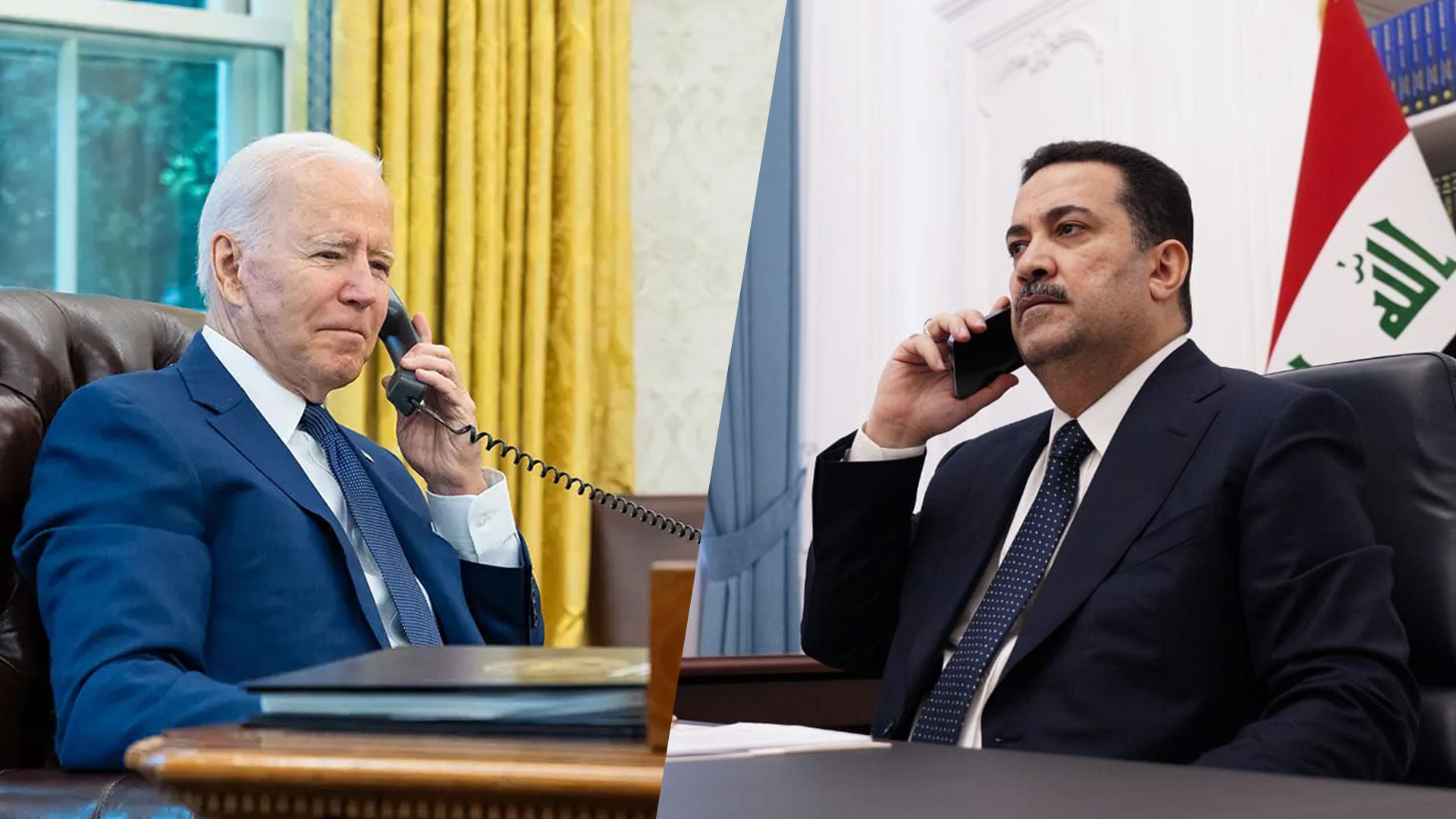In a phone call.. Biden discusses with Sudanese the conflict between Israel and Hamas