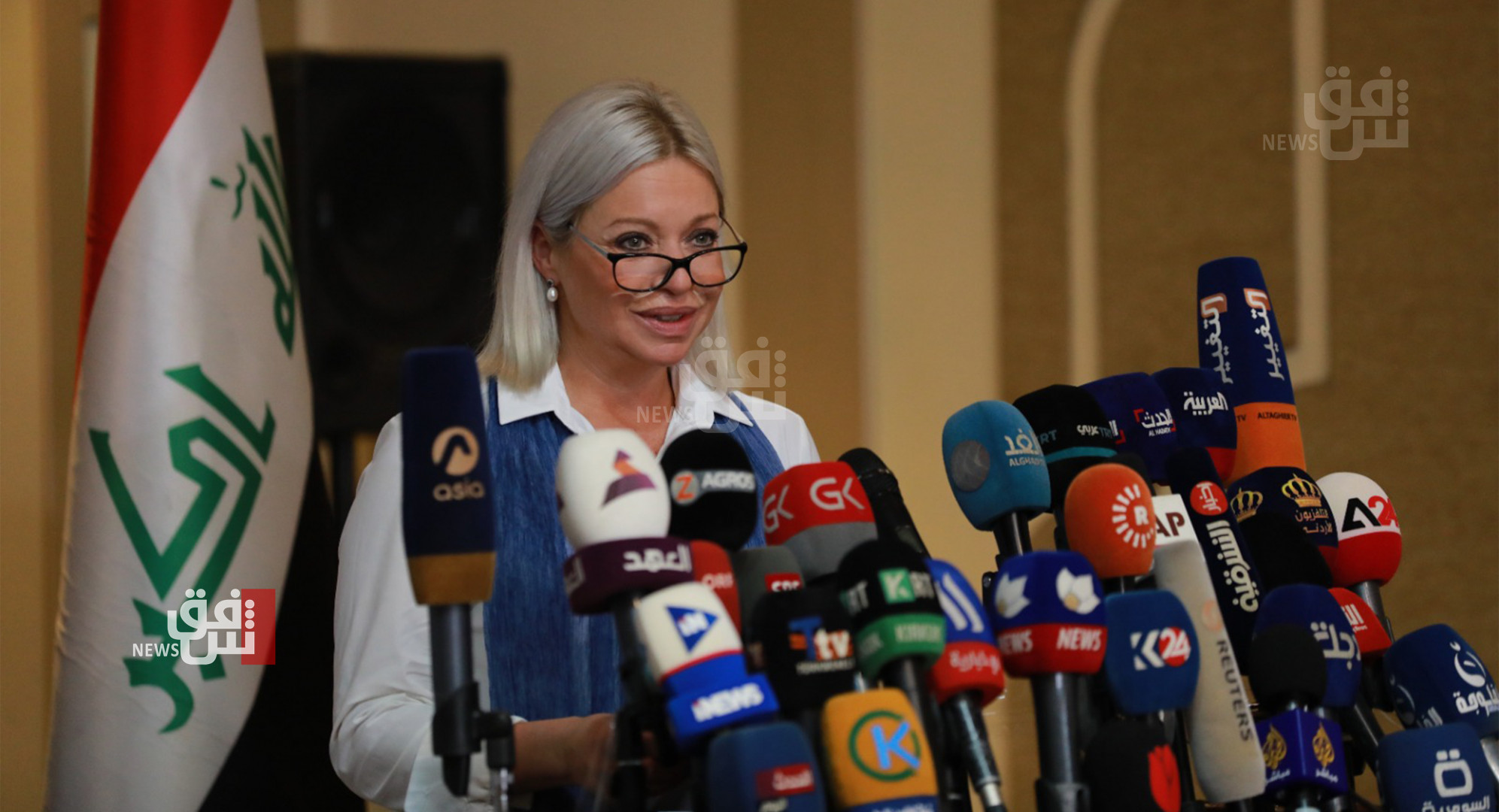 Plasschaert points out the importance of the presidency of the region and pushes Baghdad and Kurdistan towards the private sector and a long-term agreement