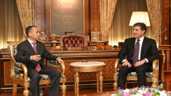 رئيس اقليم كوردستان يؤكد على توسيع مجالات التعاون مع الصين