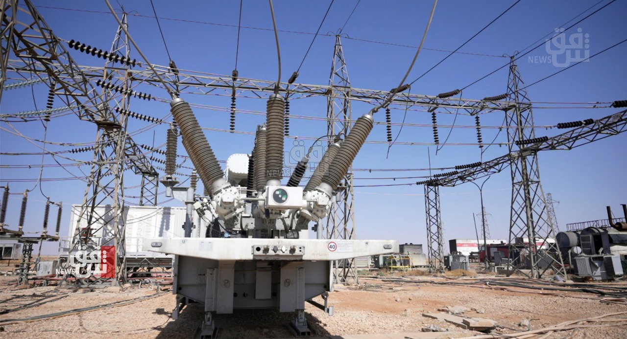 1st phase of Iraq-Jordan electrical connection completed, bringing power to Western al-Anbar