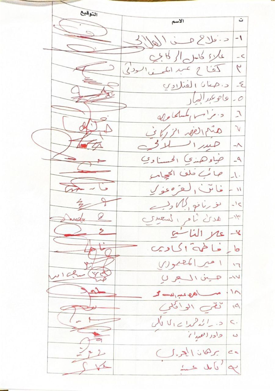 من أصل 329.. 32 برلمانياً عراقياً "فقط" يوقعون على غلق السفارة الأمريكية.. وثائق