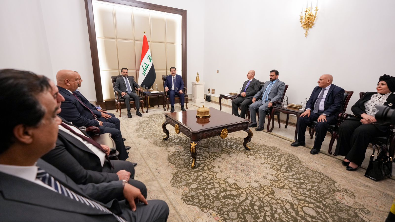 Iraqi PM and Parliament Speaker emphasize support for Electoral Commission ahead of provincial elections