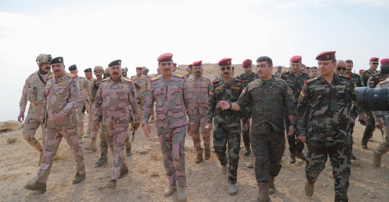Peshmerga Forces and Iraqi Army reach joint agreement on military points in Mount Qarachogh
