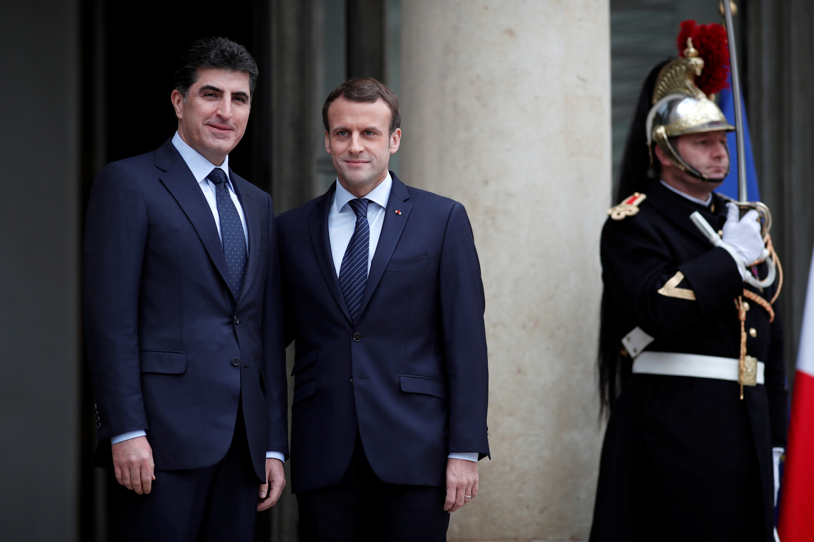 Élysée Palace hosts the Barzani-Macron summit today