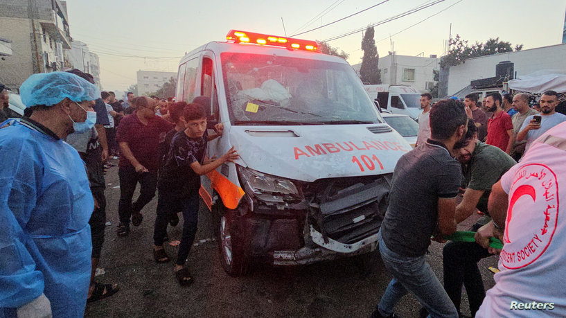 غوتيريش يشعر بـ"الرعب" جراء ضربة إسرائيلية على سيارة إسعاف