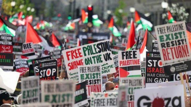 Solidarity protests sweep European Cities, demanding ceasefire and end to Israeli occupation