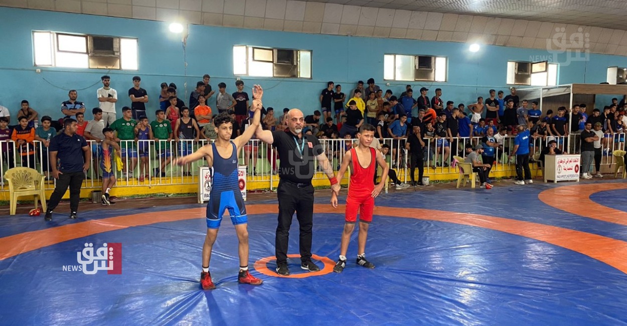 الحشد الشعبي والصليخ يتقاسمان المركز الأول في ختام بطولة أندية العراق بالمصارعة (صور)