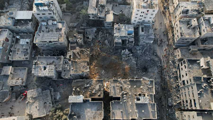 ارتفاع حصيلة القصف الإسرائيلي على مخيم المغازي الى 51 ضحية