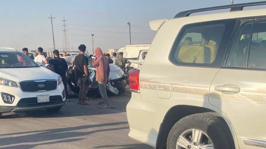 9 ضحايا بحادثي سير مروعين جنوبي العراق