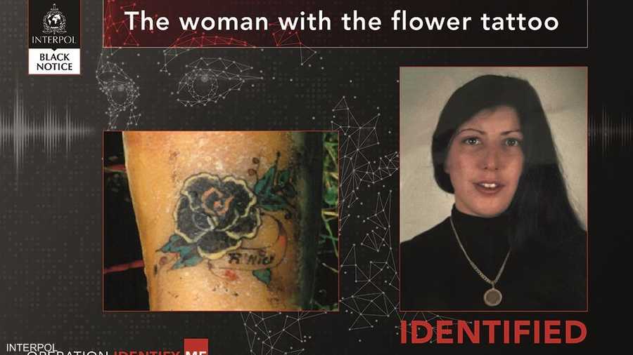 الانتربول يحدد هوية "المرأة الموشومة بزهرة" بعد 31 عاماً
