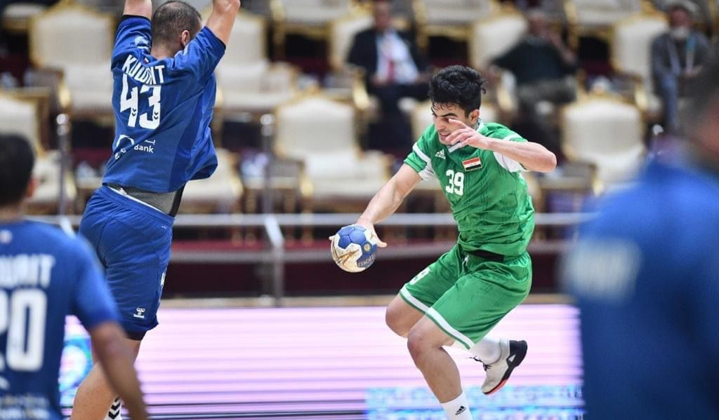 منتخب العراق يخسر في مباراة "تحديد المراكز" امام نظيره الاردني في البطولة العربية لكرة اليد للناشئين
