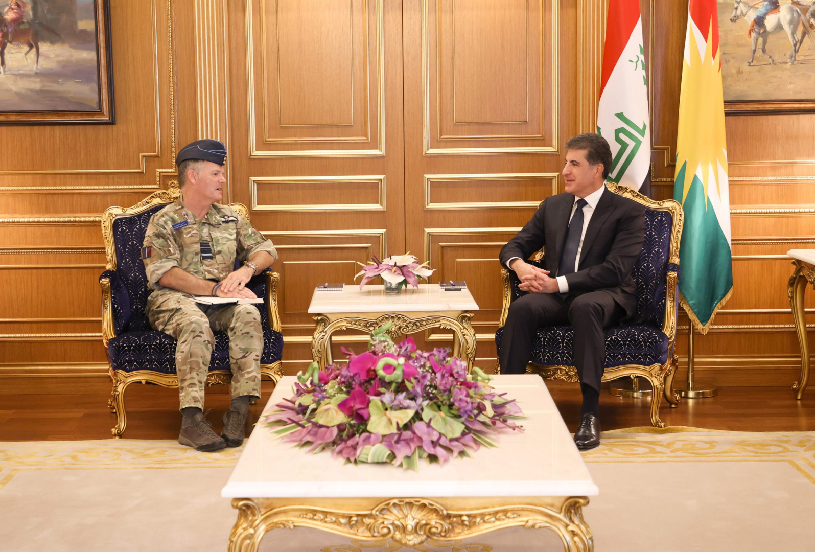 نيجيرفان بارزاني يؤكد على ضرورة حماية قوات التحالف والبعثات الدبلوماسية في العراق