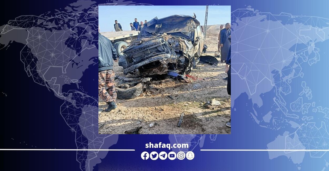 مصرع واصابة 4 مدنيين بحادث سير مروع في صلاح الدين