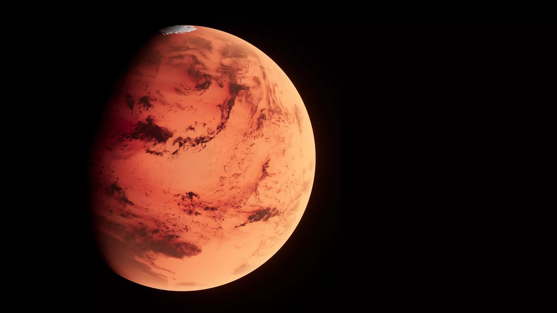 ناسا تنشر صورة فريدة لأفق المريخ بعد أشهر من التنسيق