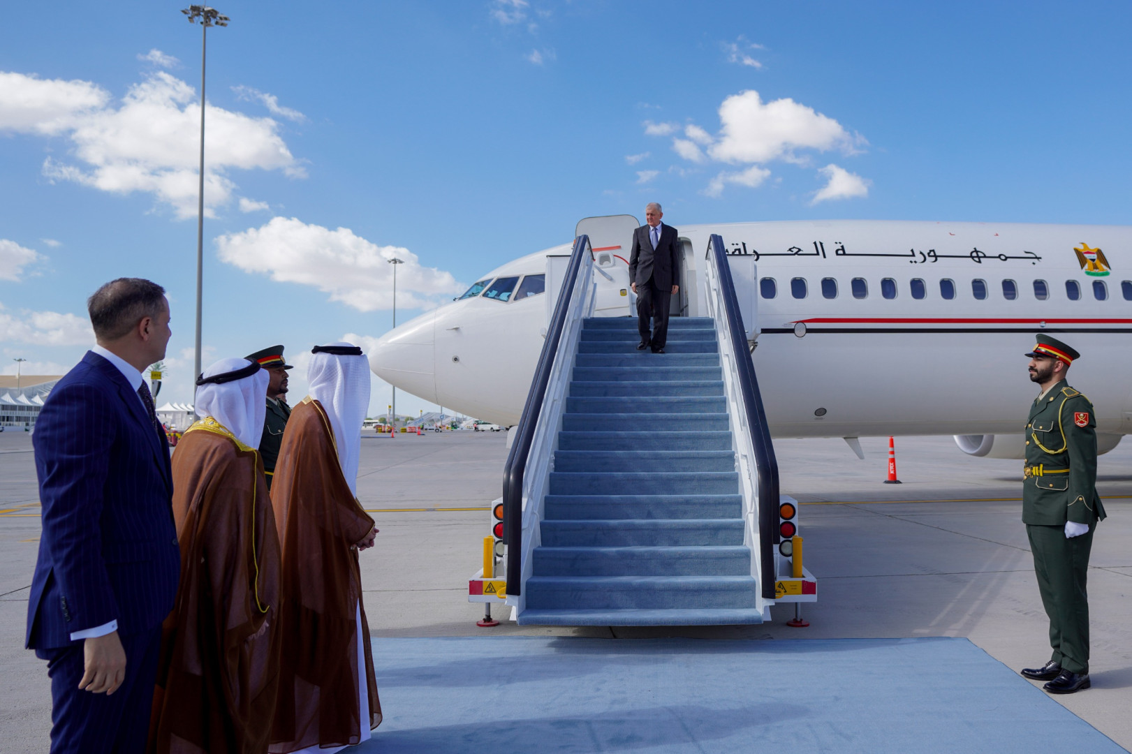 الرئيس العراقي يزور الإمارات للمشاركة في (كوب 28)