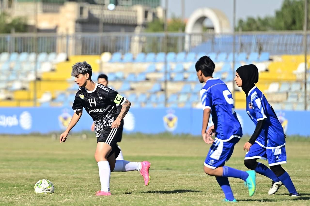 ثلاثة انتصارات في الدوري النسوي العراقي لكرة القدم