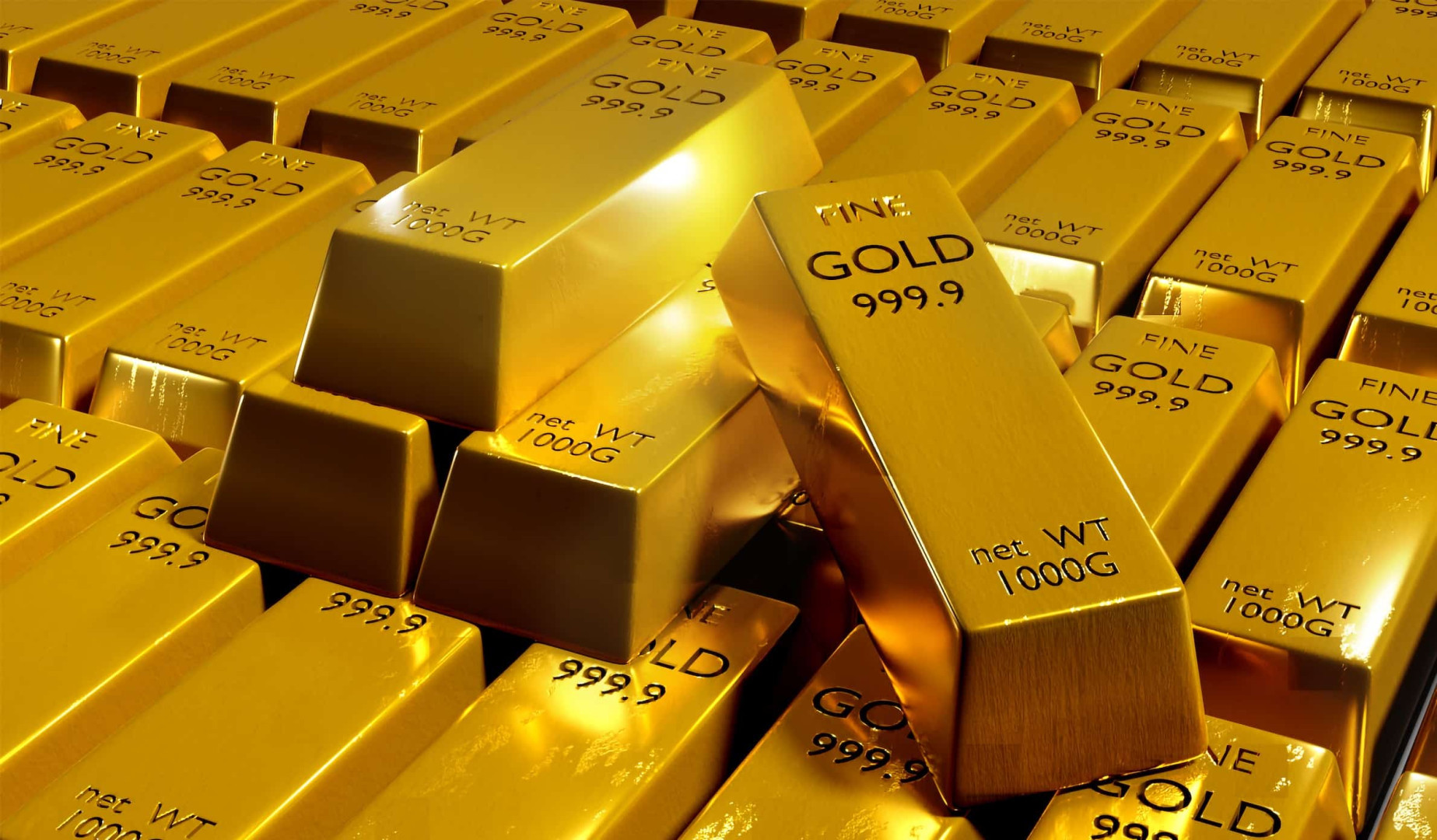 Iraq and 4 Arab countries possess more than one million tons of global gold reserves