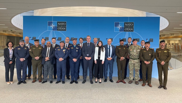Representatives of Iraqi military institutions visit NATO Headquarters