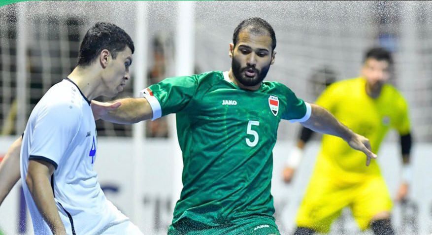 كرة صالات العراق في المجموعة الثانية بنهائيات كأس آسيا